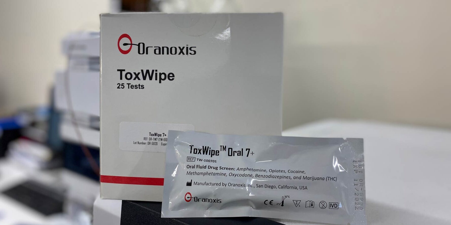 ToxWipe 7 – Our Most Comprehensive Onsite Oral Drug Testing Device