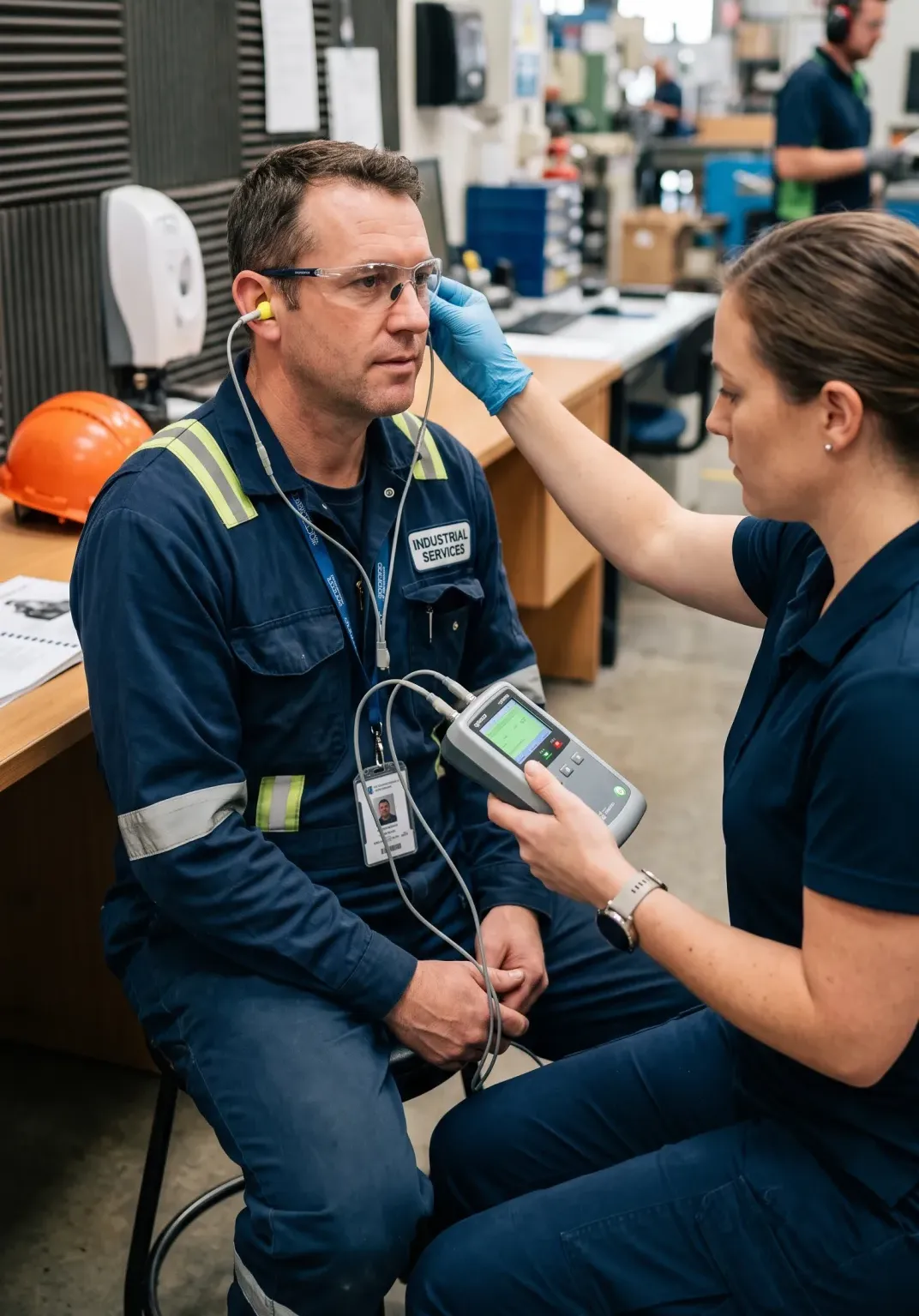 ear fit testing;